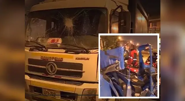 Accidente en Los Olivos dejó una mototaxista fallecida Accidente en Los Olivos dejó una mototaxista fallecida