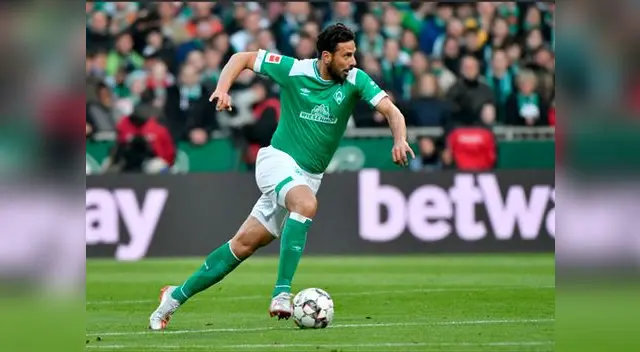 Claudio Pizarro anotó cuatro goles en la presente temporada de la Bundesliga