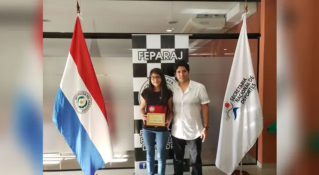 Stephanie Puppi y su maestro Garri Pacheco