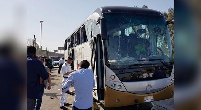 Explosión se dio en un bus turístico del Cairo Explosión se dio en un bus turístico del Cairo