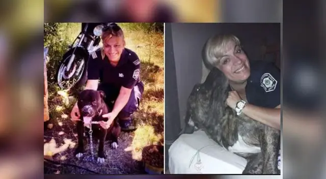 Mujer policía recoge a perros de la calle para conseguirles un hogar Mujer policía recoge a perros de la calle para conseguirles un hogar