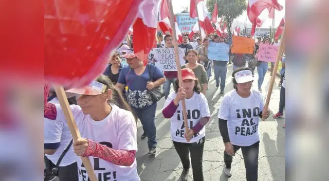 Se movilizaron por peaje Se movilizaron por peaje