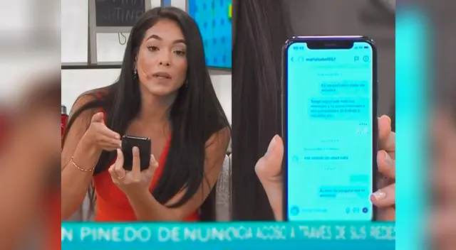 Jazmín Pinedo no la pasa bien