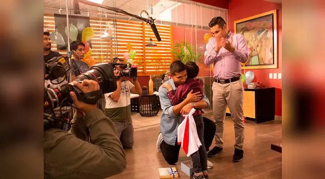 Edison Flores, jugador de la selección peruana se sumó al elenco Señores Papis