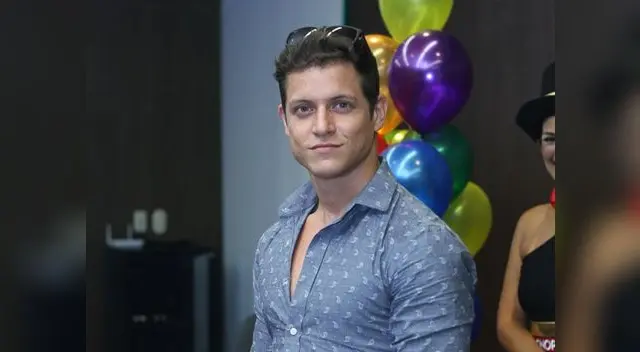 Gino Pesaressi se pronunció tras ampay con ex Miss Teen Perú