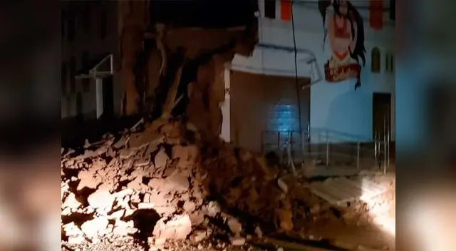 En Yurimaguas varias casas se desplomaron tras fuerte sismo de 7.5