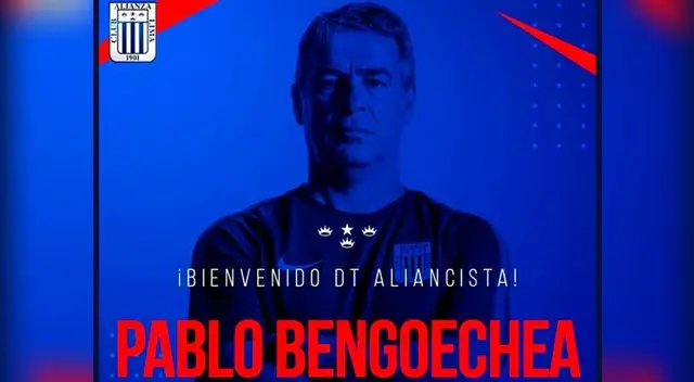 Alianza Lima: Pablo Bengoechea vuelve a ponerse el buzo blanquiazul