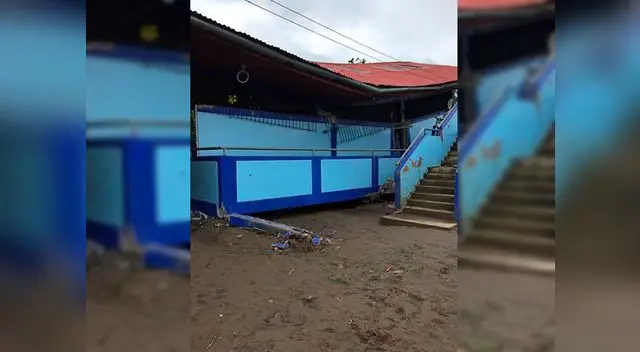 Son 32 colegios afectados en zonas de la emergencia