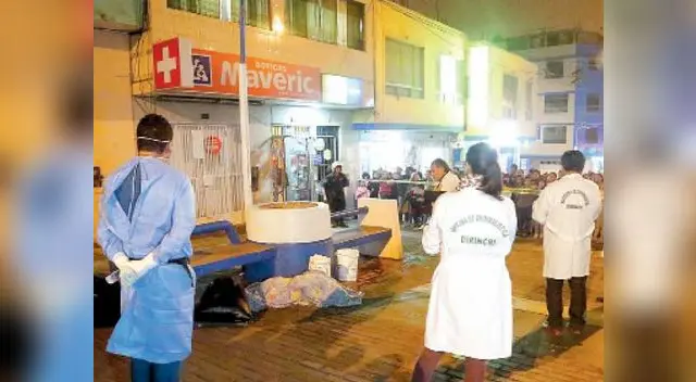 Asesinato ocurrió en el boulevard de la Av. España Asesinato ocurrió en el boulevard de la Av. España