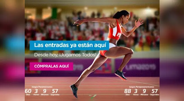 Te contamos dónde comprar entradas para todos los eventos de Lima 2019 Te contamos dónde comprar entradas para todos los eventos de Lima 2019