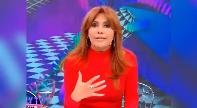 Magaly Medina fue sorprendida en vivo por el sismo de 4.8 de magnitud que remeció el Callao