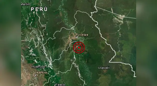 Sismo de 4.6 en Pucallpa Sismo de 4.6 en Pucallpa