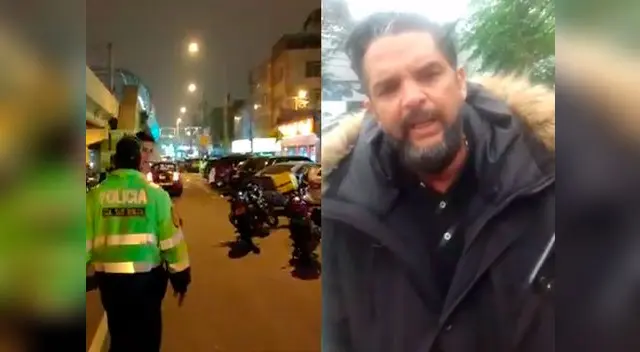 Empresario José Luis Llanos contó su verdad tras ser acusado de agredir motorizados Empresario José Luis Llanos contó su verdad tras ser acusado de agredir motorizados