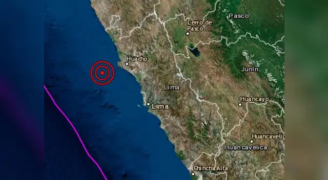 Sismo de 3.7 se registró en Huacho Sismo de 3.7 se registró en Huacho