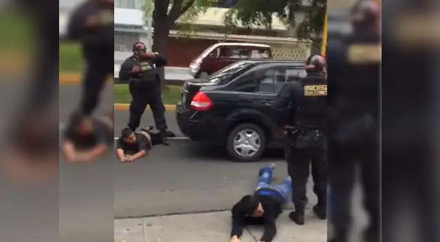 La rápida acción de la policía frustró el robo