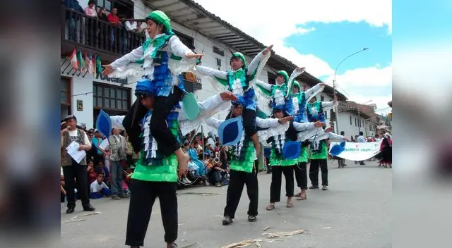 Baile durante el Raymi Llaqta en Chachapoyas Baile durante el Raymi Llaqta en Chachapoyas