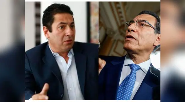 Salvador Heresi y presidente Martín Vizcarra Salvador Heresi y presidente Martín Vizcarra