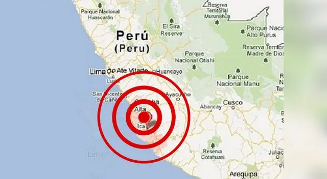 Sismo en Ica remeció esta mañana la ciudad de Nazca