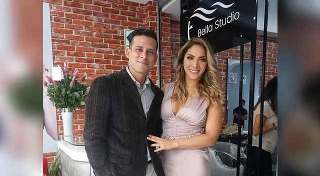 Christian Domínguez desmintió rumores que con su dinero su amada puso nuevo negocio