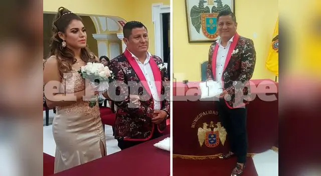 "Clavito y su chela": Robert Muñoz contrae matrimonio con Andrea Fonseca. FOTO: José Abanto
