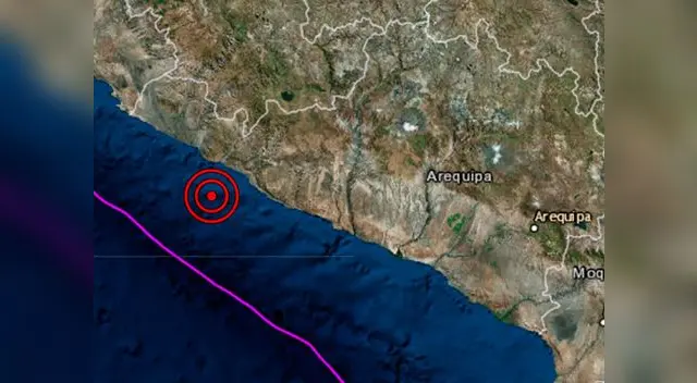 Sismo de 4.2  se registró en Arequipa 