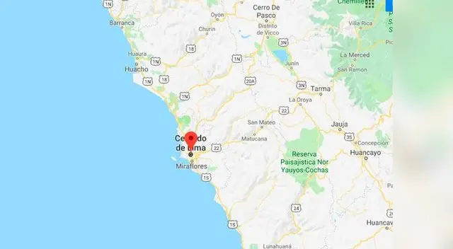 Sismo del 1 de junio en la madrugada se registró en el Callao