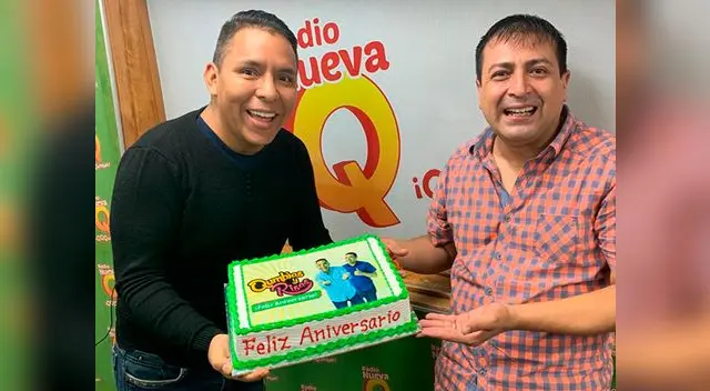 Edwin Sierra y Oscar del Río celebran en radio Edwin Sierra y Oscar del Río celebran en radio