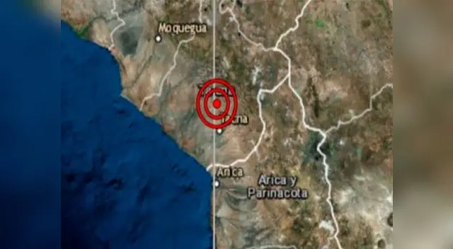 Instituto Geofísico del Perú (IGP), el sismo ocurrió a 19 kilómetros al oeste de Tacna Instituto Geofísico del Perú (IGP), el sismo ocurrió a 19 kilómetros al oeste de Tacna