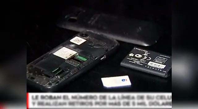 Roban línea telefónica para sustraer dinero 