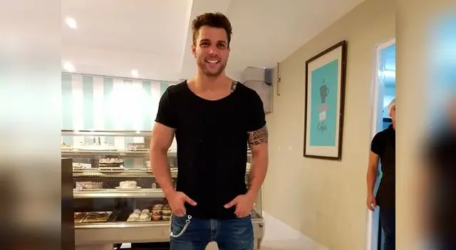 Nicola Porcella publicó a través de Instagram una imagen