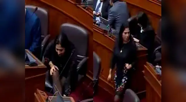 Úrsula Letona sufre pequeño accidente en el Congreso y es atendida por personal médico Úrsula Letona sufre pequeño accidente en el Congreso y es atendida por personal médico