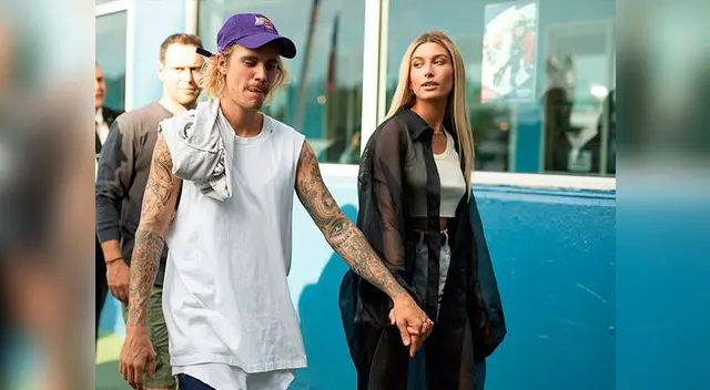 Justin Bieber y Hailey Baldwin se dejan ver tomados de la mano