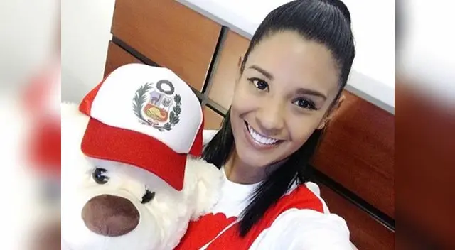 Rocío Miranda estuvo en evento deportivo 