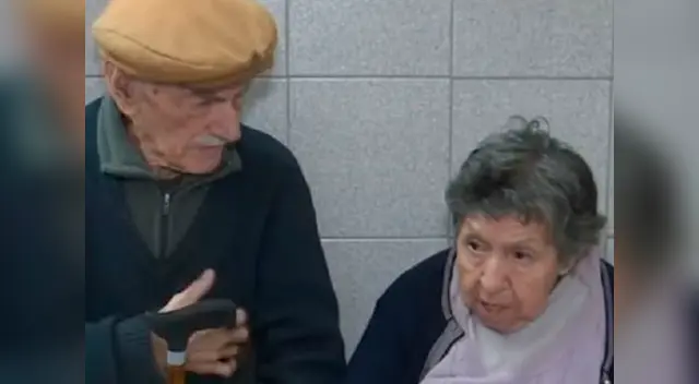 Pareja de ancianos se quedó sin casa y fueron abandonados por su hijo Pareja de ancianos se quedó sin casa y fueron abandonados por su hijo