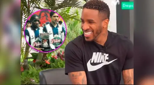 En la imagen circular se aprecia a Paolo Guerrero y Jefferson Farfán en las juveniles de Alianza Lima En la imagen circular se aprecia a Paolo Guerrero y Jefferson Farfán en las juveniles de Alianza Lima