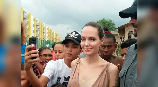 Angelina Jolie se reúne con presidente de Colombia para defender a niños venezolanos