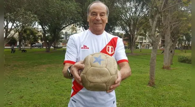 'Cachito' Ramírez es uno de los héroes de la conquista de la Copa América de 1975