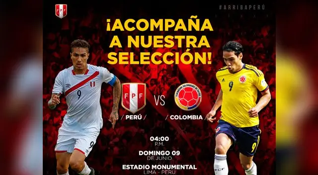 Perú vs. Colombia EN VIVO: sigue el minuto a minuto en tiempo real desde el Monumental