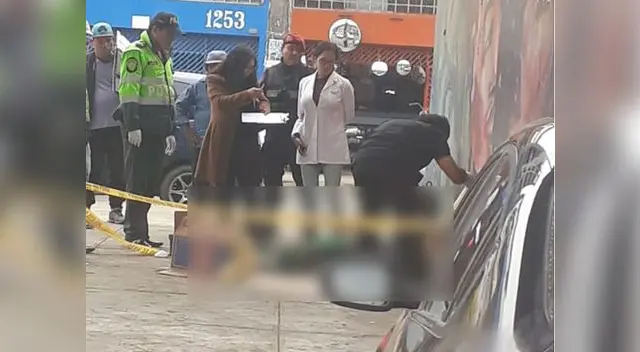 Agentes de la PNP llegaron a este punto de La Victoria Agentes de la PNP llegaron a este punto de La Victoria