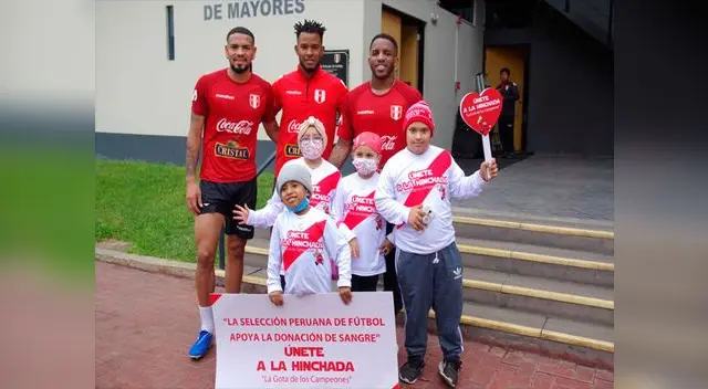 Los jugadores de la selección peruana apoyan la campaña Los jugadores de la selección peruana apoyan la campaña