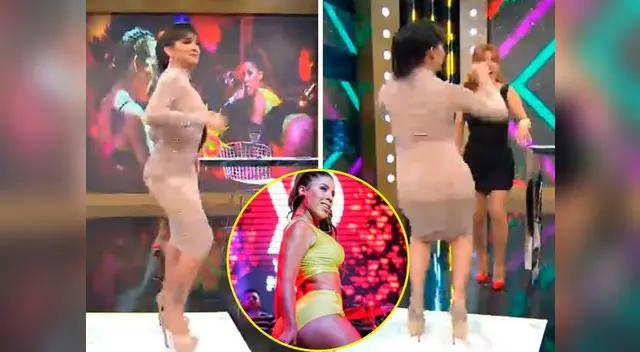 Daniela Darcourt destruye a Yahaira Plasencia con el 'baile del totó'