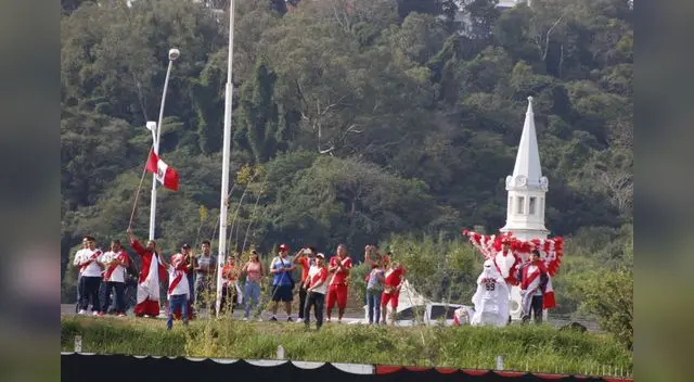 Los hinchas alentaron a la selección