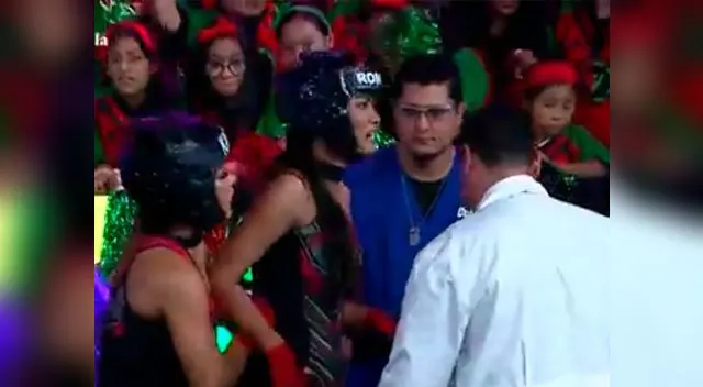 Romina Lozano quiso demostrar que quiere quedarse hasta la final de Esto es guerra Romina Lozano quiso demostrar que quiere quedarse hasta la final de Esto es guerra