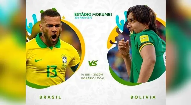 Brasil vs Bolivia juegan este viernes 7:30 p.m. EN VIVO ONLINE vía America TV, DirecTV, Globo, Tigo Sport por el partido inaugural de la Copa América 201