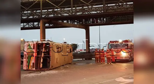 Once heridos deja accidente de tránsito