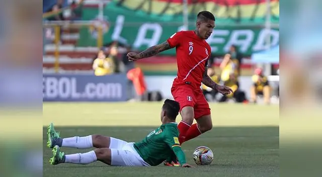 Paolo Guerrero es el 'verdugo' de Bolivia