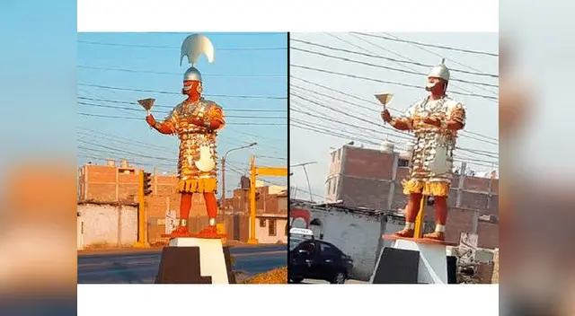 Ladrones se llevaron corona de la estatua del Señor de Sipán