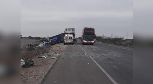 Tragedia en la vía que une a Chiclayo y Piura