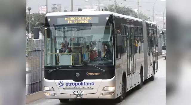 El servicio de transporte Metropolitano utilizó su cuenta de Twitter para anunciar desvió