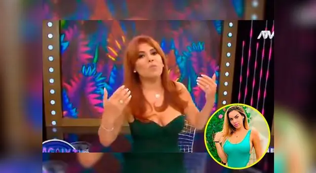 Magaly Medina le pide a Aída Martínez que revele su oficio Magaly Medina le pide a Aída Martínez que revele su oficio